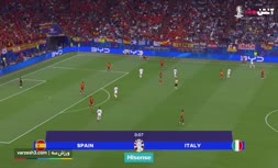 فیلم/ خلاصه دیدار ایتالیا 0-1 اسپانیا (یورو 2024)