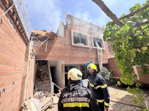 حوادث اصفهان,انفجار منزل مسکونی در آتشگاه اصفهان