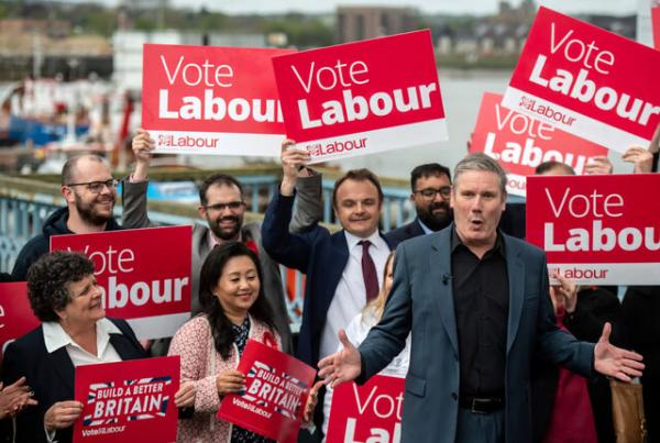 انتخابات انگلیس,حزب کارگر در آستانه پیروزی بزرگ در انتخابات بریتانیا