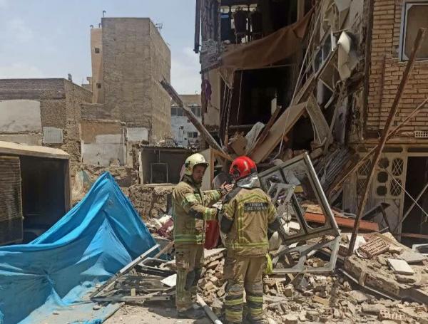 ریزش ساختمان مسکونی در یافت‌آباد تهران,حوادث تهران