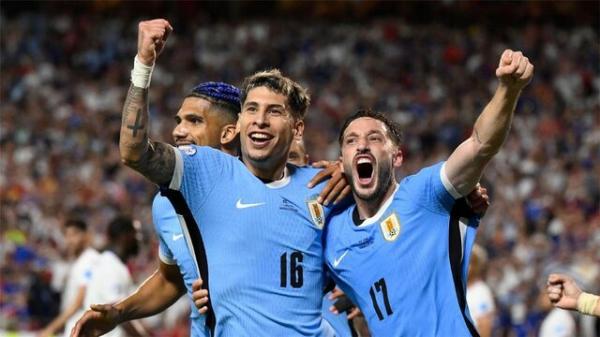 تیم ملی اروگوئه,دیدار آمریکا و اروگوئه