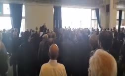 فیلم/ شعار علیه ظریف در نماز جمعه تهران