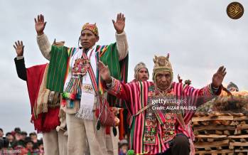 تصاویر جشن انقلاب زمستانی در بولیوی,عکس های جشن برای انقلاب زمستانی در بولیوی,تصاویر جشن بومیان در بولیوی