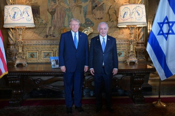 ترامپ,صحبت های ترامپ در دیدار با نتانیاهو