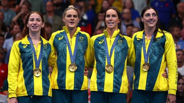 المپیک 2024,طلای استرالیا در شنای المپیک
