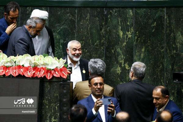 اسماعیل هنیه,آخرین تصاویر اسماعیل هنیه در تهران