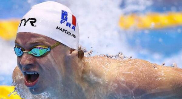 لئون مارشان,شناگر فرانسوی