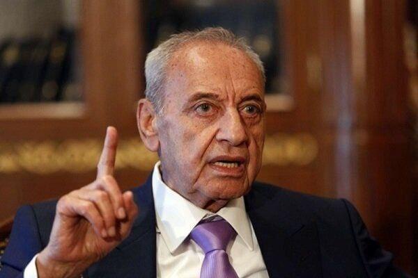 رئیس پارلمان لبنان,صحبت های رئیس پارلمان لبنان درباره اسرائیل