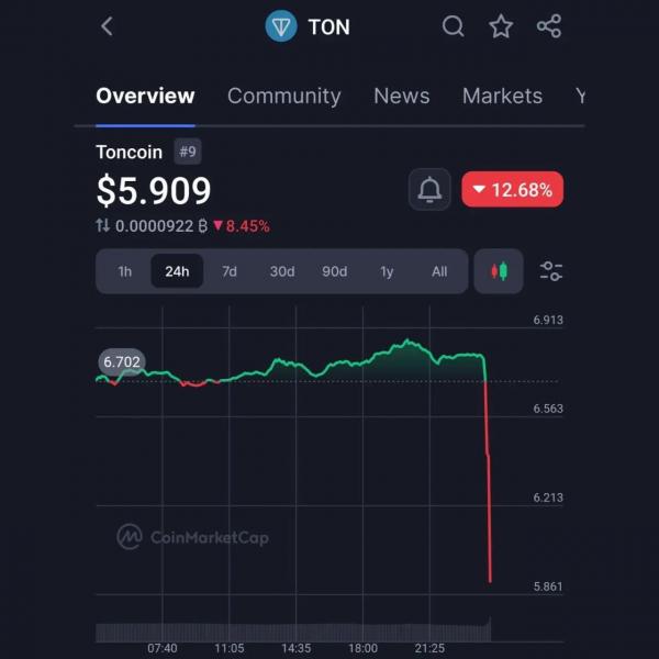 «پاول دوروف» بنیانگذار تلگرام در فرانسه بازداشت شد/ سقوط توکن TON و نات کوین