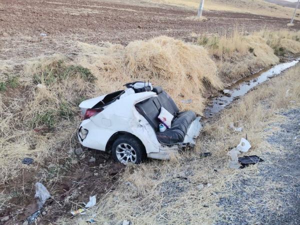 حادثه برای خودرو دنا,مصف شدن خودرو دنا پس از تصادف