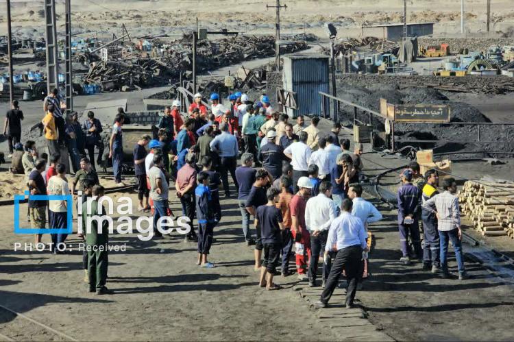 تصاویر حادثه در معدن طبس,عکس های انفجار در معدن طبس,تصاویر اجساد حادثه معدن طبس