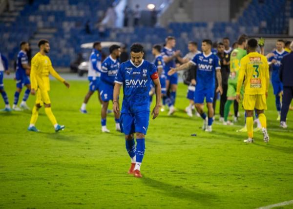 تیم الهلال,شکست الهلال در لیگ عربستان