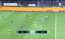 فیلم/ خلاصه دیدار استقلال 1-1 سپاهان (هفته پانزدهم لیگ بیست و چهارم)