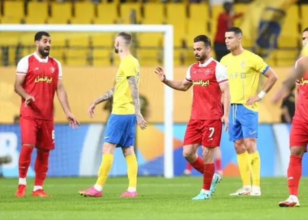 دیدار پرسپولیس و النصر,النصر با تیم دوم مقابل پرسپولیس