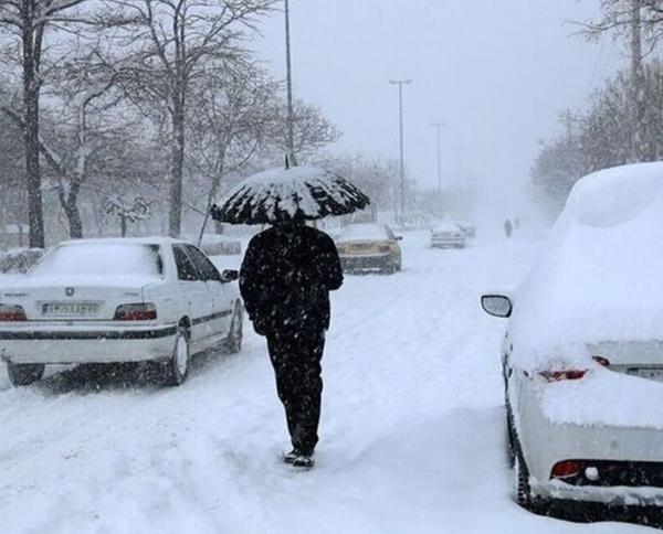 آخرین وضعیت آب و هوایی ایران,بارش برف و باران در کشور