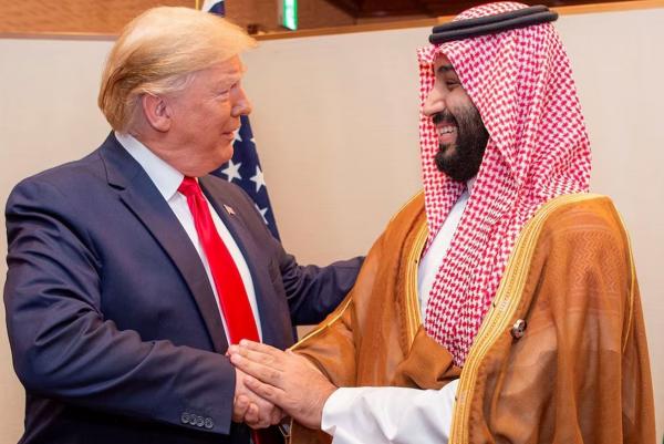 بن سلمان و ترامپ,ولیهعد عربستان و رئیس جمهور آمریکا