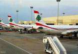 ایران و لبنان,عدم اجازه ایران برای فرود هواپیمای لبنانی