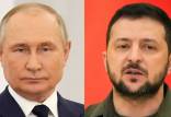 پوتین و زلنسکی,رئیس جمهور اوکراین و روسیه