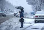 آخرین وضعیت آب و هوایی ایران,بارش برف و باران در کشور