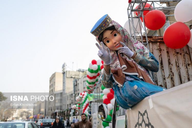 تصاویر کارناوال شادی نوروز ۱۴۰۴ در تهران,عکس های کارناوال شادی نوروز ۱۴۰۴ در تهران,تصاویری از کارناوال شادی نوروز ۱۴۰۴ در تهران