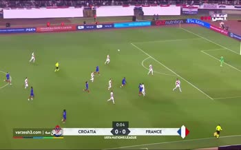 فیلم/ خلاصه دیدار کرواسی 2-0 فرانسه (یک چهارم نهایی لیگ ملت‌های اروپا)
