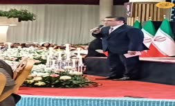 فیلم | سفیر کره جنوبی، آهنگ «پرسون، پرسون» را در حضور عراقچی اجرا کرد