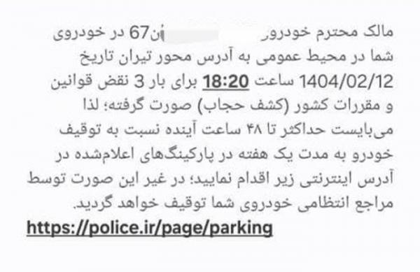پیامک کشف حجاب پیامک کشف حجاب,واکنش یک حقوقدان به ارسال پیامکهای حجاب