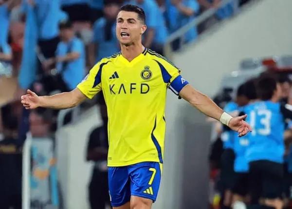 رونالدو رونالدو,واکنش رونالدو به حذف النصر از لیگ نخبگان