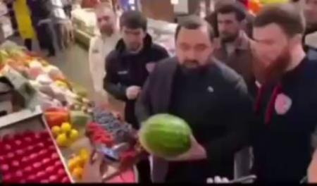 بازار میوه و ترهبار مسکو بازار میوه و ترهبار مسکو,هندوانه ایرانی,