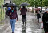 آخرین وضعیت آب و هوایی ایران,بارش باران در کشور