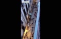 فیلم/ درگیری هواداران منچستریونایتد و تاتنهام در شهر بیلبائو پیش از فینال اروپا