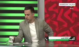 فیلم/ درگیری لفظی خداداد عزیزی و مدیرعامل فولاد روی آنتن زنده