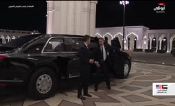 فیلم/ استقبال از ترامپ در امارات با رقص شمشیر