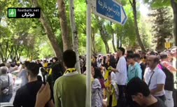 فیلم/ تجمع هواداران سپاهان مقابل استانداری اصفهان در انتقاد به نقل و انتقالات باشگاه