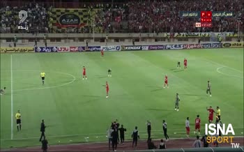فیلم/ لحظه اولین قهرمانی تراکتور در تاریخ لیگ برتر فوتبال ایران