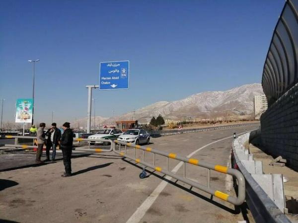 آخرین وضعیت محورهای مواصلاتی آخرین وضعیت محورهای مواصلاتی,بازگشایی آزادراه قم - اصفهان