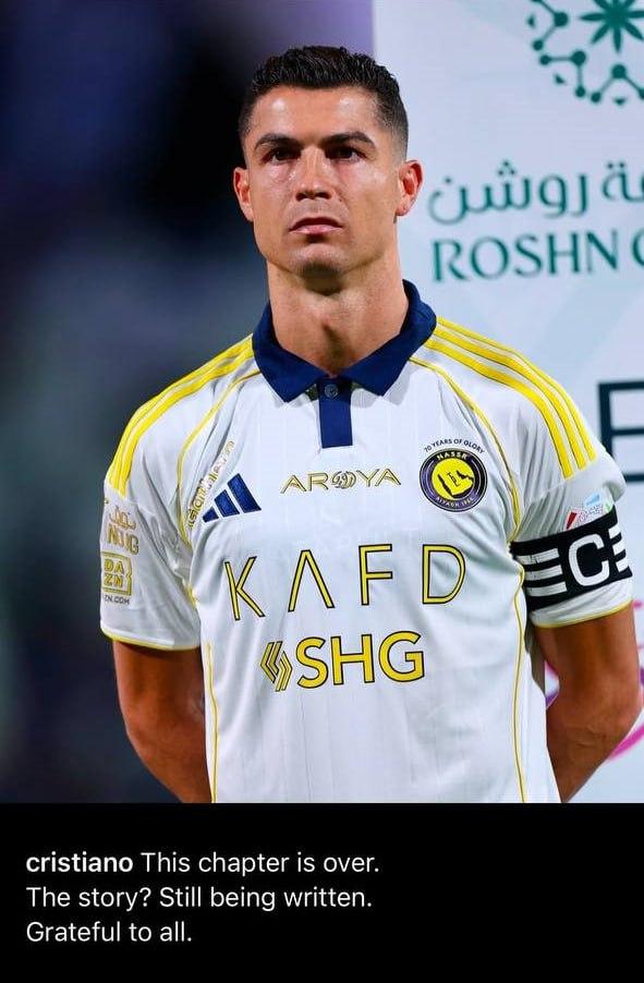 رونالدو رونالدو,جدایی رونالدو از النصر