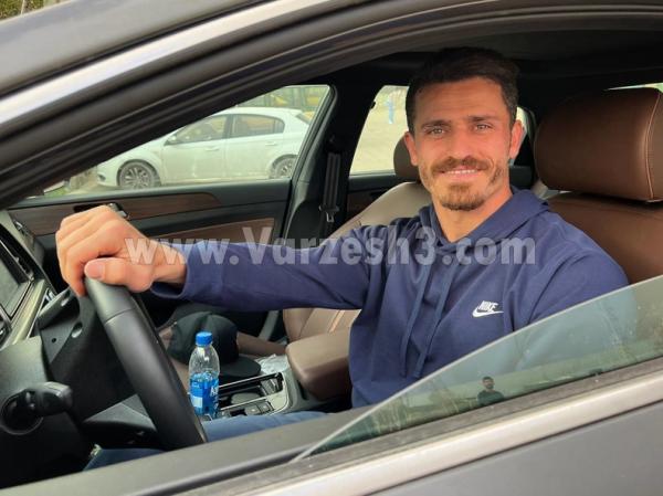 وریا غفوری وریا غفوری,حضور وریا غفوری در تمرین امروز استقلال