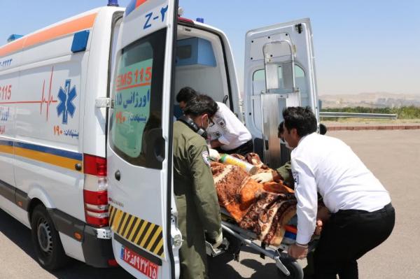 تصادف تصادف,واژگونی مینیبوس در جاده اهر - کلیبر