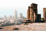 فرونشست در شیراز,فرونشست در تخت جمشید