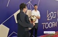 فیلم/ اهدای توپ طلای فوتبال ایران به مهدی طارمی