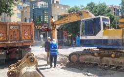 نشست زمین در اصفهان,فروریزش زمین در خیابان آپادانا اول اصفهان