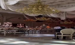 فیلم/ عروسی فوق مجلل و تریلیاردی آقازاده ایرانی در اوج بحران اقتصادی مردم با حضور بلاگر معروف روس