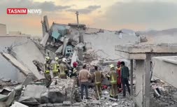 فیلم/ تخریب مناطق مسکونی تهران و شهادت چندین نفر در حملات اسرائیل به ایران