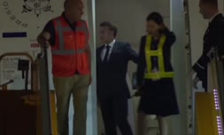 فیلم/ سیلی خوردن مکرون از همسرش