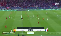 فیلم/ خلاصه دیدار اسپانیا 5-4 فرانسه (نیمه نهایی لیگ ملت‌های اروپا)