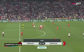 فیلم/ خلاصه دیدار آلمان 1-2 پرتغال (نیمه نهایی لیگ ملت‌های اروپا)
