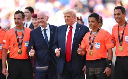 تصاویر دیدار چلسی و پاری سن ژرمن در فینال جام جهانی باشگاه‌ها 2025,تصاویر دیدار چلسی و پاری سن ژرمن,تصاویر حضور ترامپ در فینال جام جهانی باشگاهی