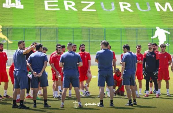 تمرین استقلال و پرسپولیس,اولین تمرین فصل استقلال و پرسپولیس