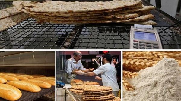 قیمت نان قیمت نان,تکذیب افزایش قیمت نان